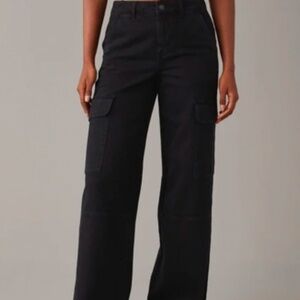 American eagle dreamy drape cargo wide leg